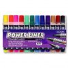 Mungyo Permanent Markers Chisel Assorted (12)