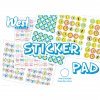 West Sticker Pad (1400 Stickers)