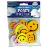 Crafty Bitz Pkt.30 Foam Stickers - Smiley Faces