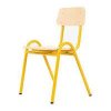 Wooden Base Yellow Infant Chair YIC2000  PC1B