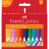 Faber Castell Junior Grip Triangular Crayons (12