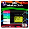 Window/Blackboard Chalk Marker Chisel Broad(8)