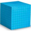 Grooved Plastic Base Ten Cube