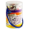 Tub 600 Self Adhesive Googly Eyes Coloured